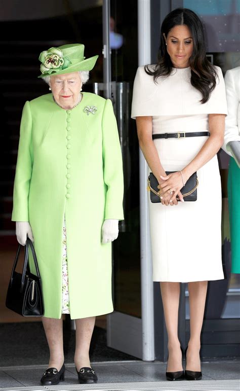 meghan markle givenchy cape dress|Meghan Markle Wears Givenchy Cape Dress with Queen .